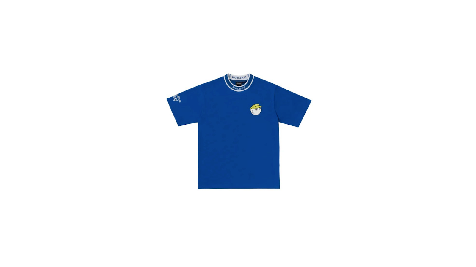 Malbon Golf 半高領T（藍）
