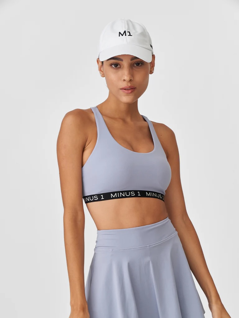 MINUS1 GOLF BRA TOP LOGO（淺藍）