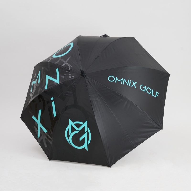 OMNiX GOLF Black x Blue Green Umbrella