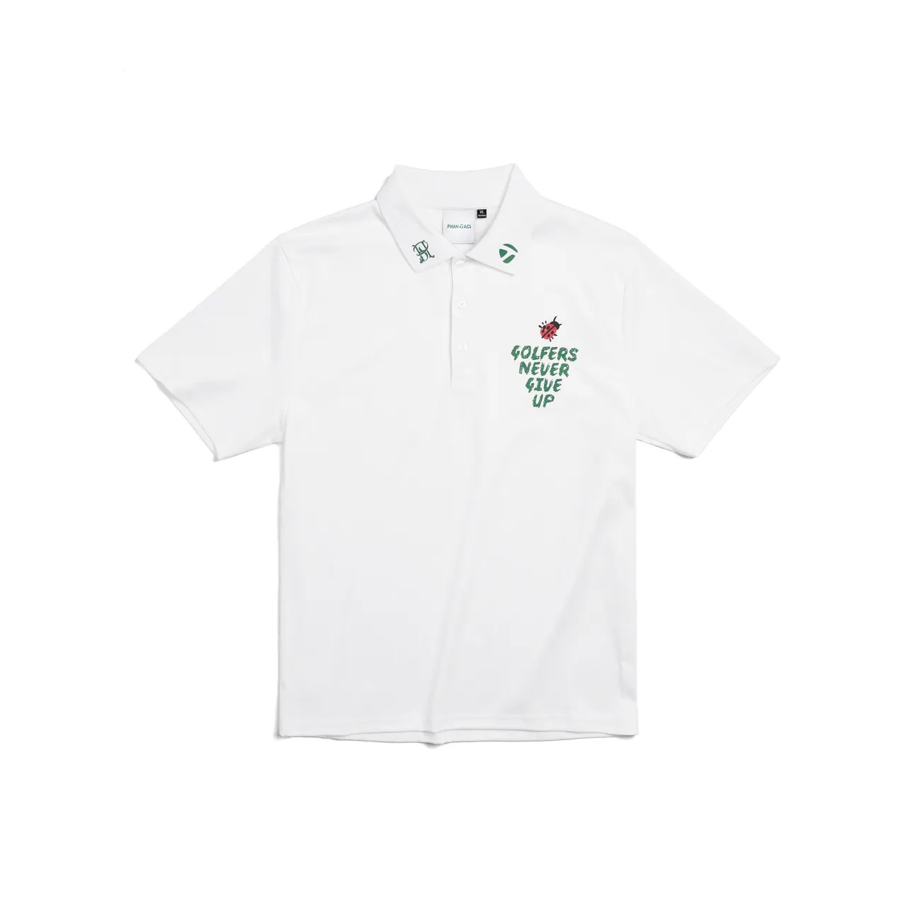 PHANTACi × TaylorMade PHC X TaylorMade Polo Shirt II（白）