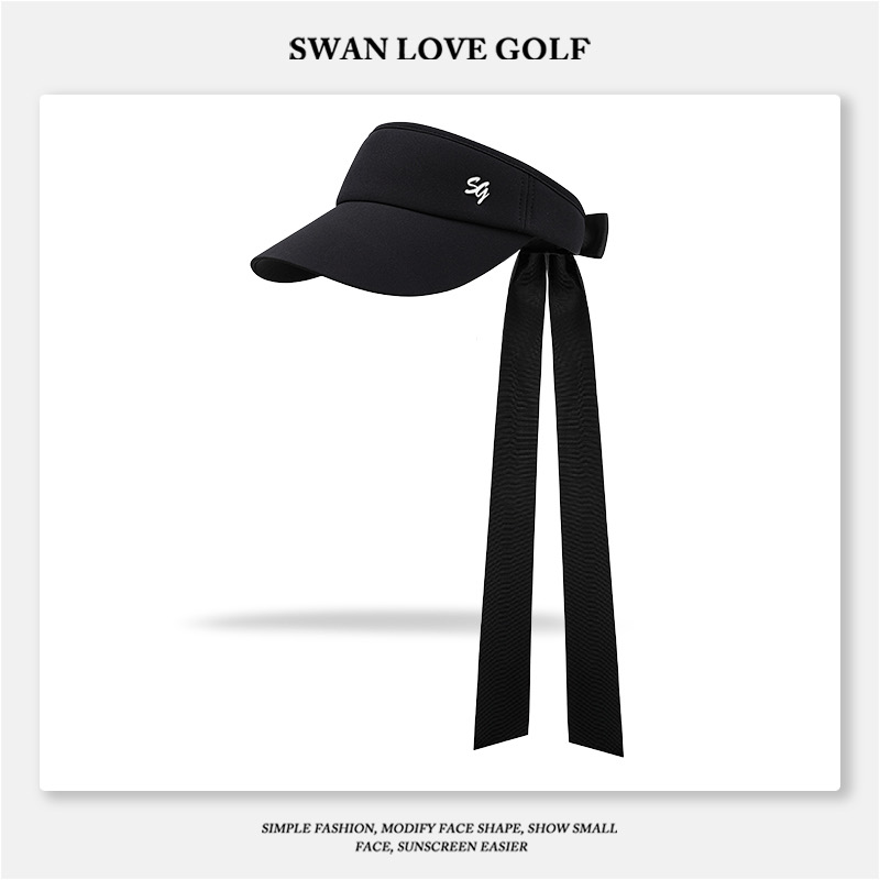 SWAN GOLF 長絲帶（黑）