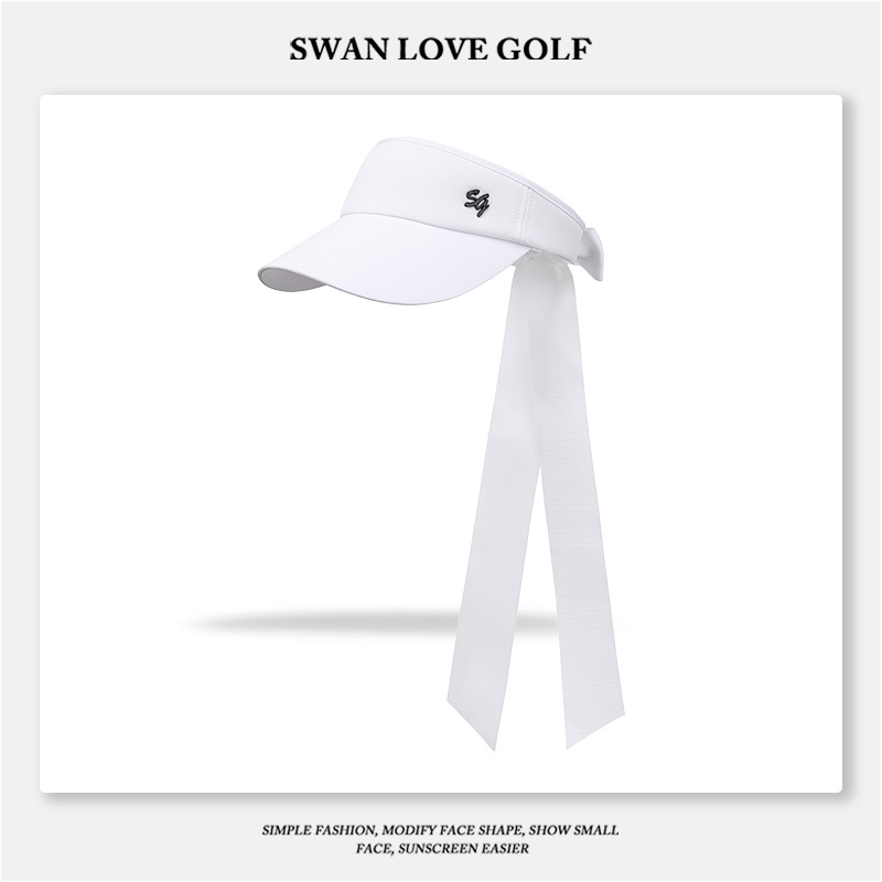 SWAN GOLF 長絲帶（白）